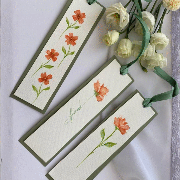 Double Paper Bookmark-2 (Set of 3)